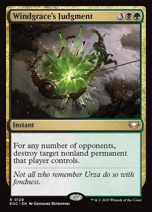 Windgrace's Judgment (EOC 129)