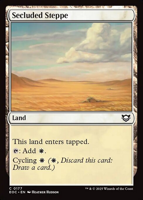 Secluded Steppe (EOC 177)