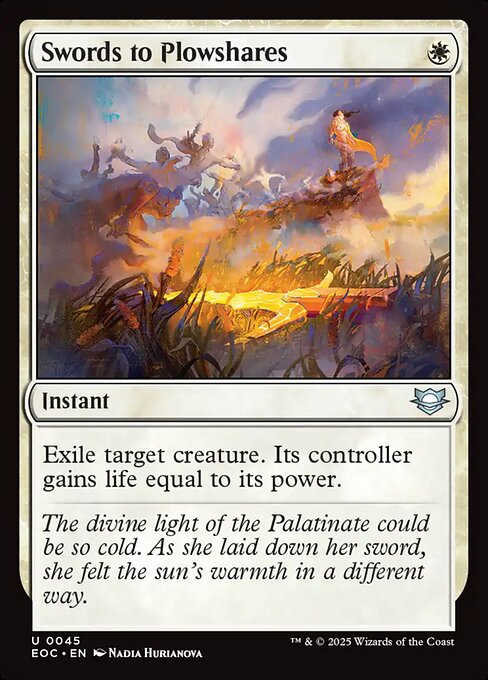 Swords to Plowshares (EOC 45)
