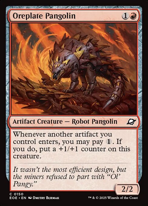 Oreplate Pangolin (EOE 150)