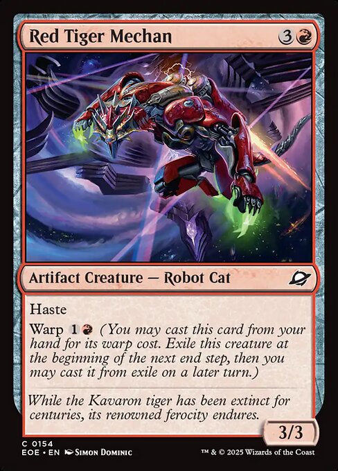 Red Tiger Mechan (EOE 154)