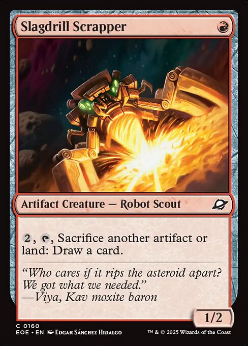 Slagdrill Scrapper (EOE 160)