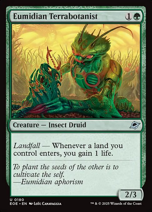 Eumidian Terrabotanist (EOE 180)