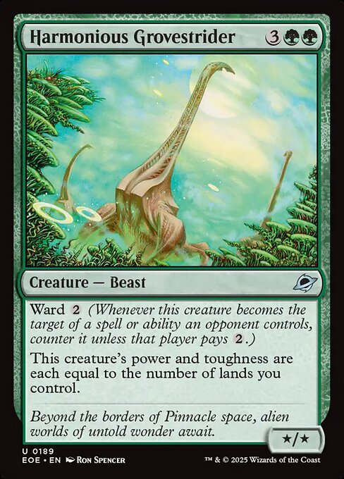 Harmonious Grovestrider (EOE 189)