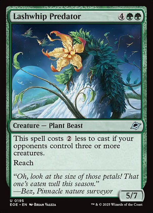 Lashwhip Predator (EOE 195)