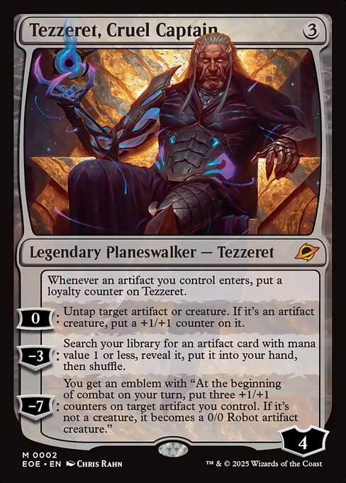 Tezzeret, Cruel Captain (EOE 2)
