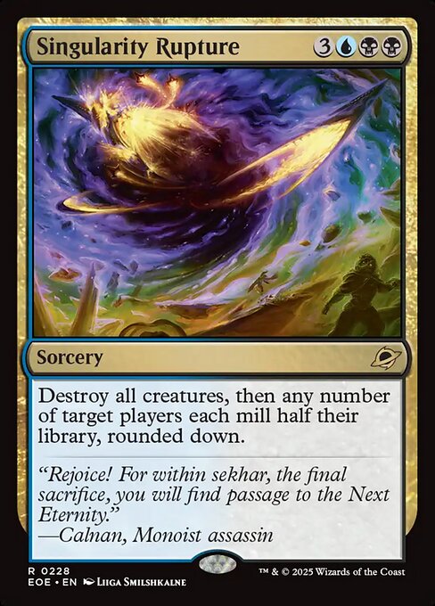 Singularity Rupture (EOE 228)