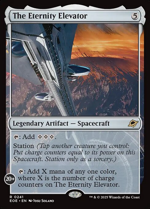 The Eternity Elevator (EOE 241)