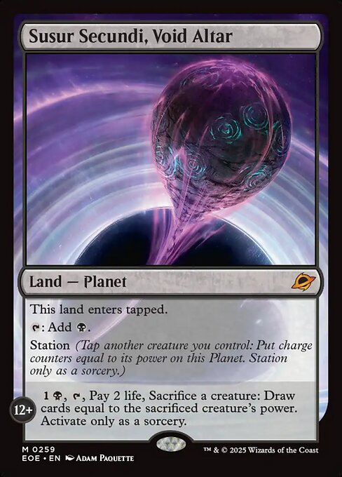 Susur Secundi, Void Altar (EOE 259)