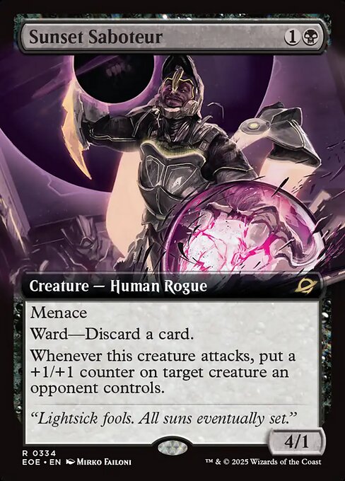 Sunset Saboteur (EOE 334)