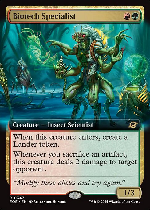 Biotech Specialist (EOE 347)