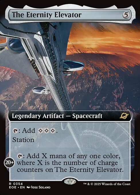 The Eternity Elevator (EOE 354)