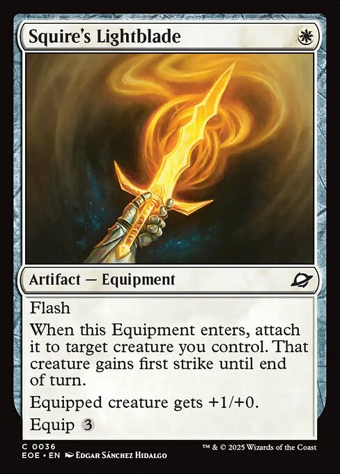 Squire's Lightblade (EOE 36)