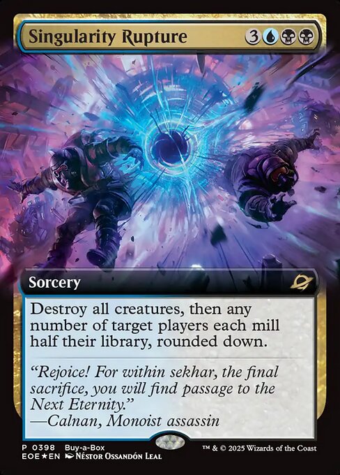 Singularity Rupture (EOE 398)