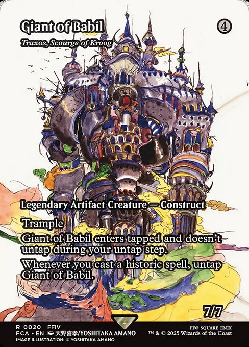 Traxos, Scourge of Kroog (FCA 20)