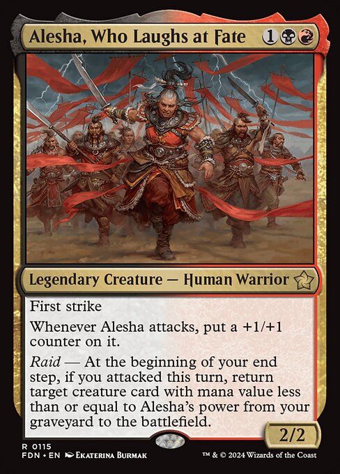 Alesha, Who Laughs at Fate (FDN 115)