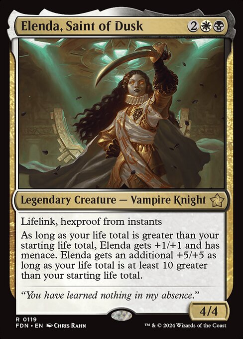 Elenda, Saint of Dusk (FDN 119)