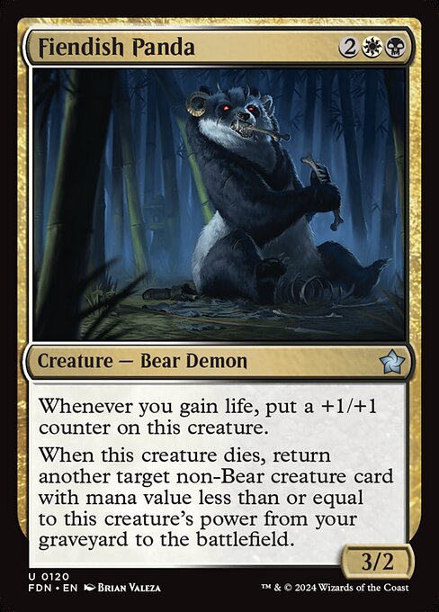 Fiendish Panda (FDN 120)