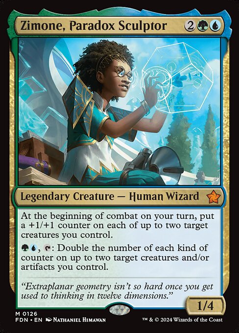 Zimone, Paradox Sculptor (FDN 126)
