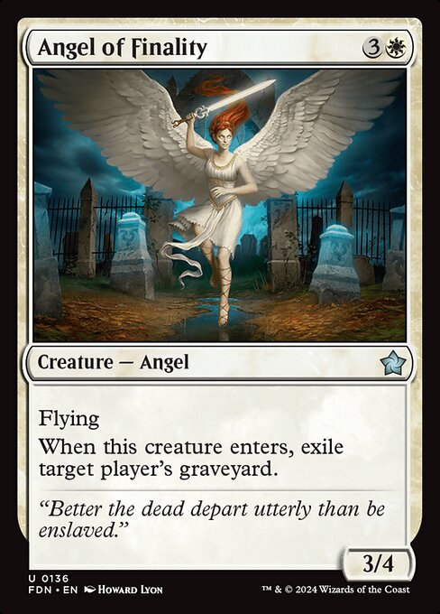 Angel of Finality (FDN 136)