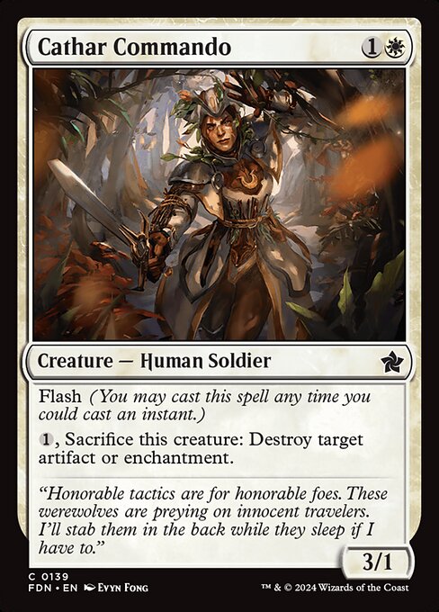 Cathar Commando (FDN 139)