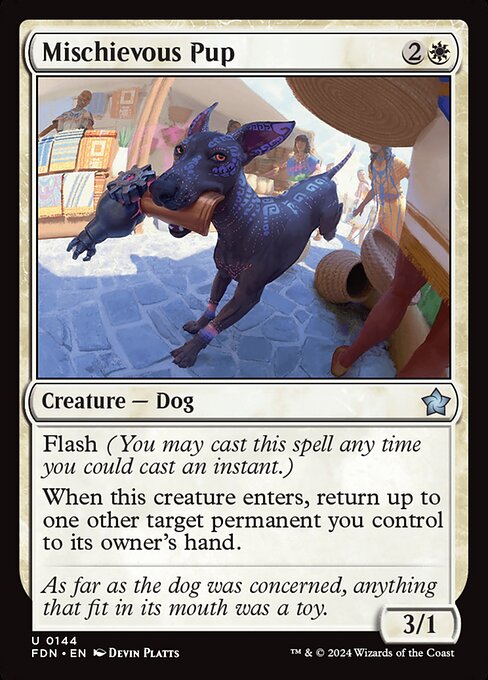 Mischievous Pup (FDN 144)