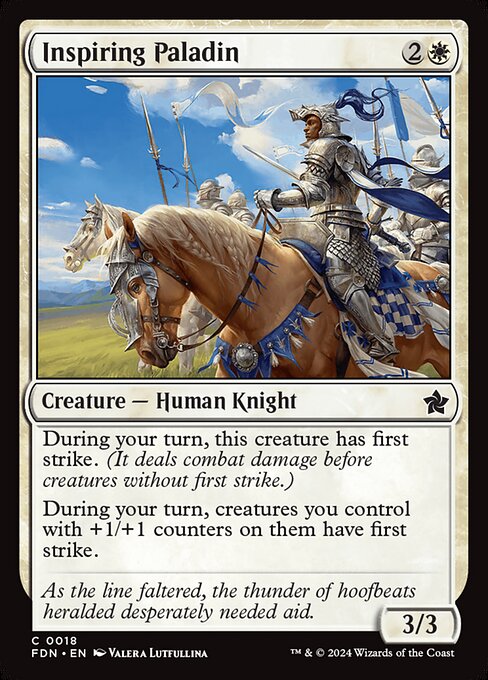 Inspiring Paladin (FDN 18)