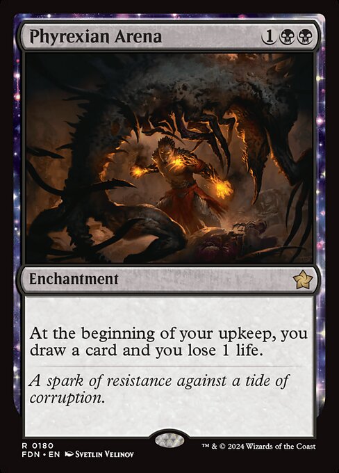 Phyrexian Arena (FDN 180)