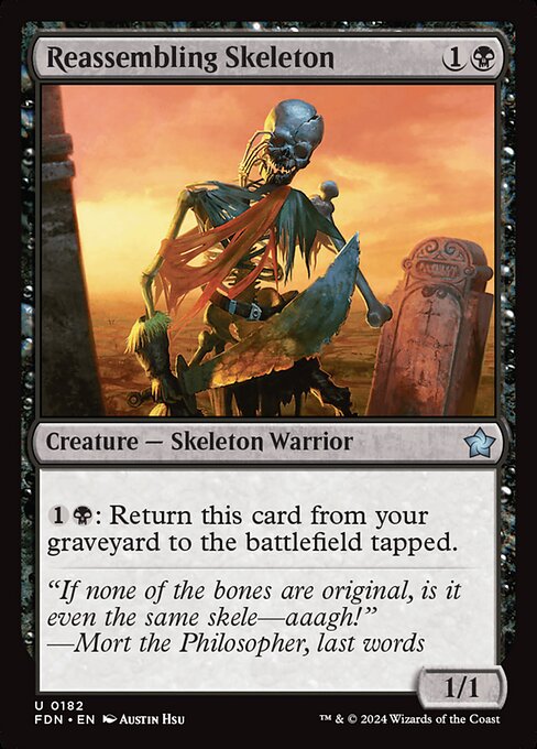 Reassembling Skeleton (FDN 182)