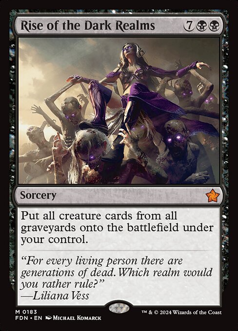 Rise of the Dark Realms (FDN 183)