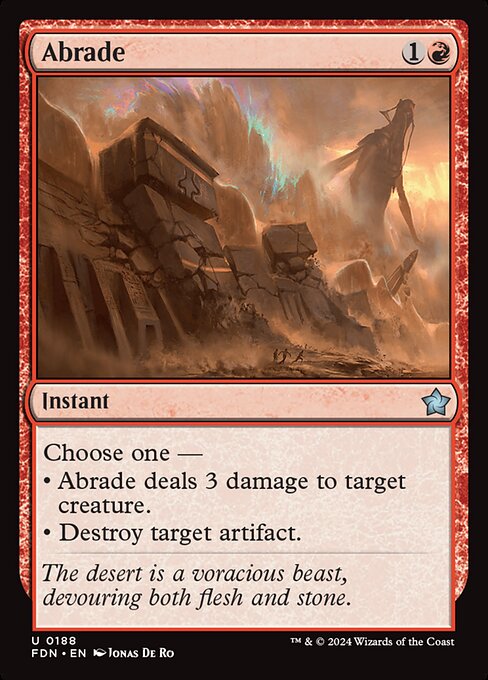 Abrade (FDN 188)