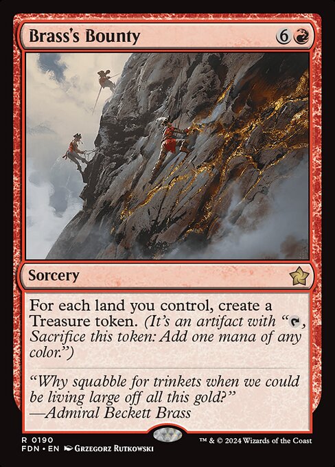 Brass's Bounty (FDN 190)