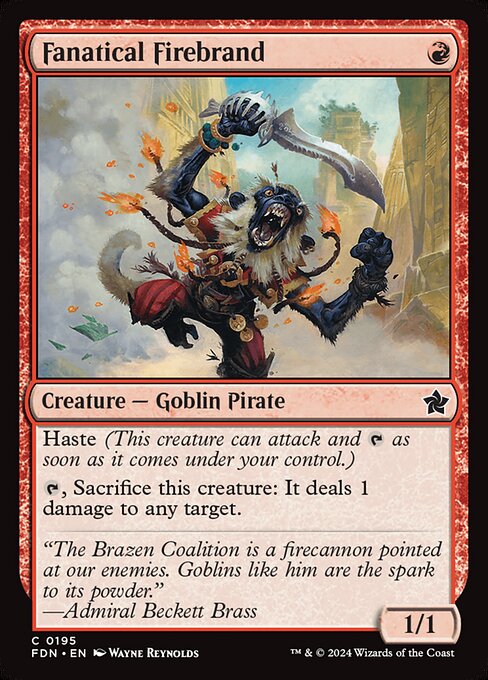 Fanatical Firebrand (FDN 195)