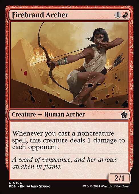 Firebrand Archer (FDN 196)
