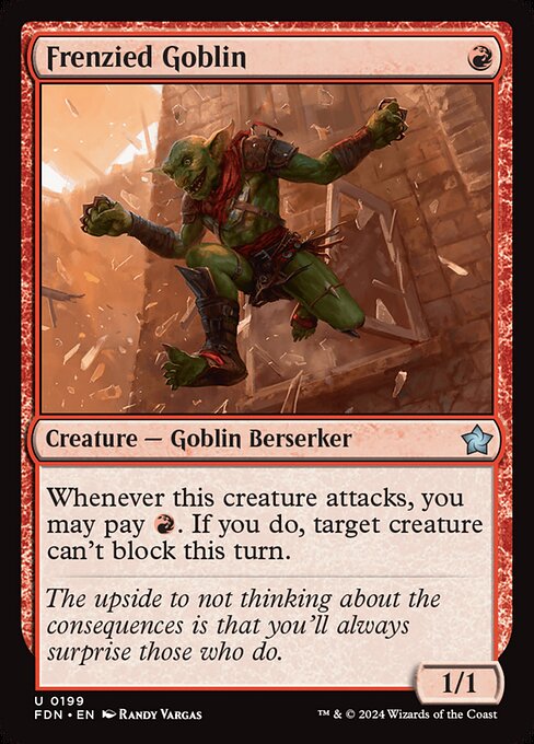 Frenzied Goblin (FDN 199)