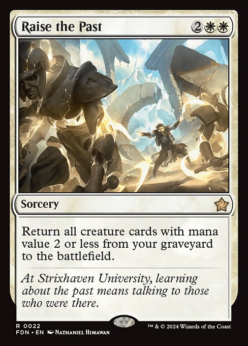 Raise the Past (FDN 22)