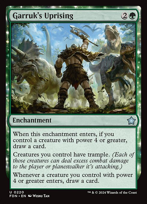 Garruk's Uprising (FDN 220)
