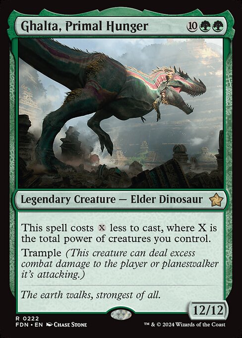 Ghalta, Primal Hunger (FDN 222)