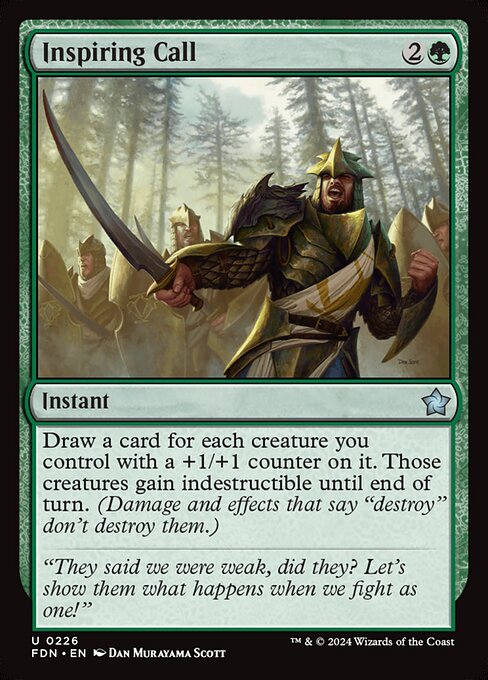 Inspiring Call (FDN 226)
