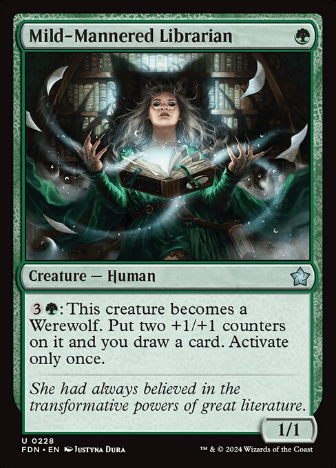 Mild-Mannered Librarian (FDN 228)