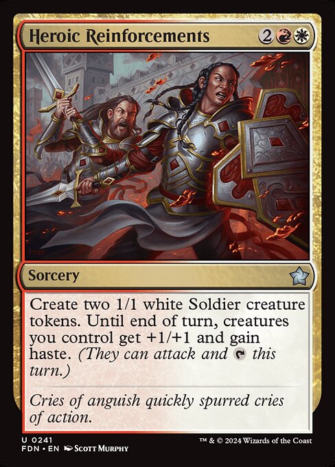 Heroic Reinforcements (FDN 241)