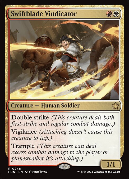 Swiftblade Vindicator (FDN 246)