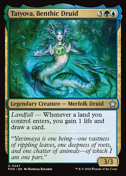 Tatyova, Benthic Druid (FDN 247)