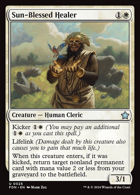 Sun-Blessed Healer (FDN 25)