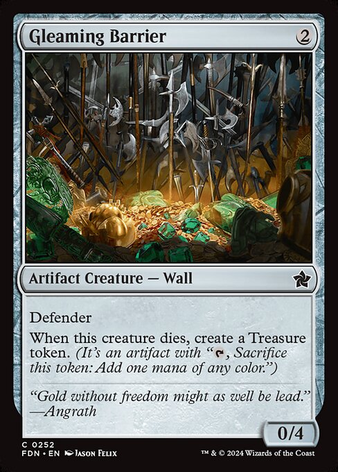 Gleaming Barrier (FDN 252)