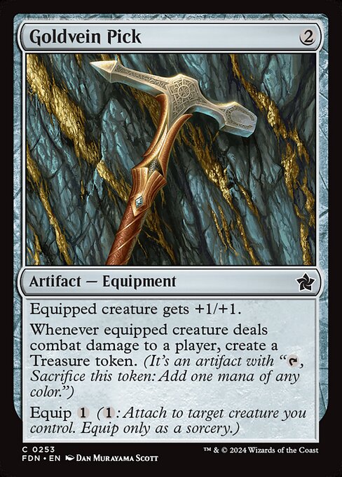Goldvein Pick (FDN 253)