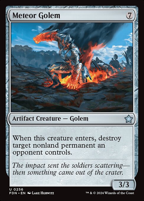 Meteor Golem (FDN 256)
