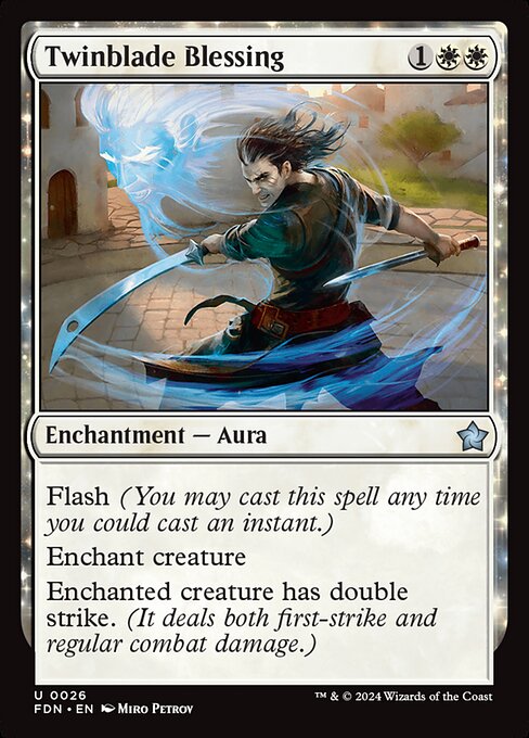 Twinblade Blessing (FDN 26)