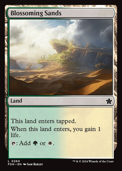Blossoming Sands (FDN 260)