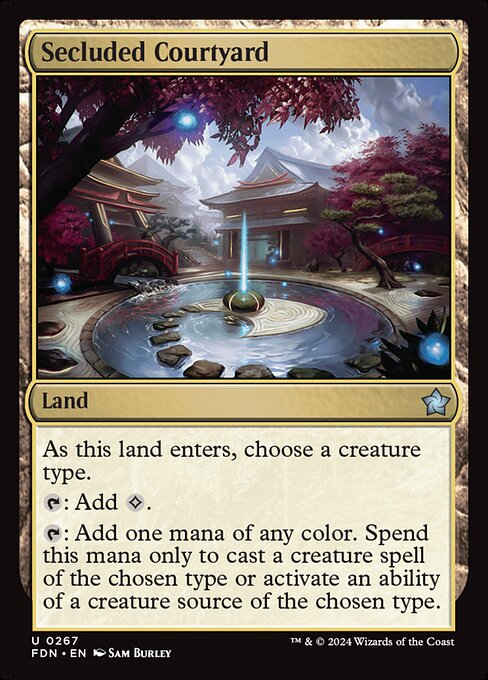 Secluded Courtyard (FDN 267)